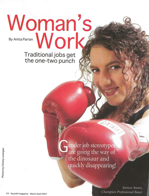 Woman’s Work: Traditional Jobs Get the One-Two Punch