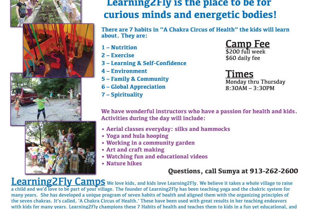 Summer Break Camp – A Chakra Circus of Health